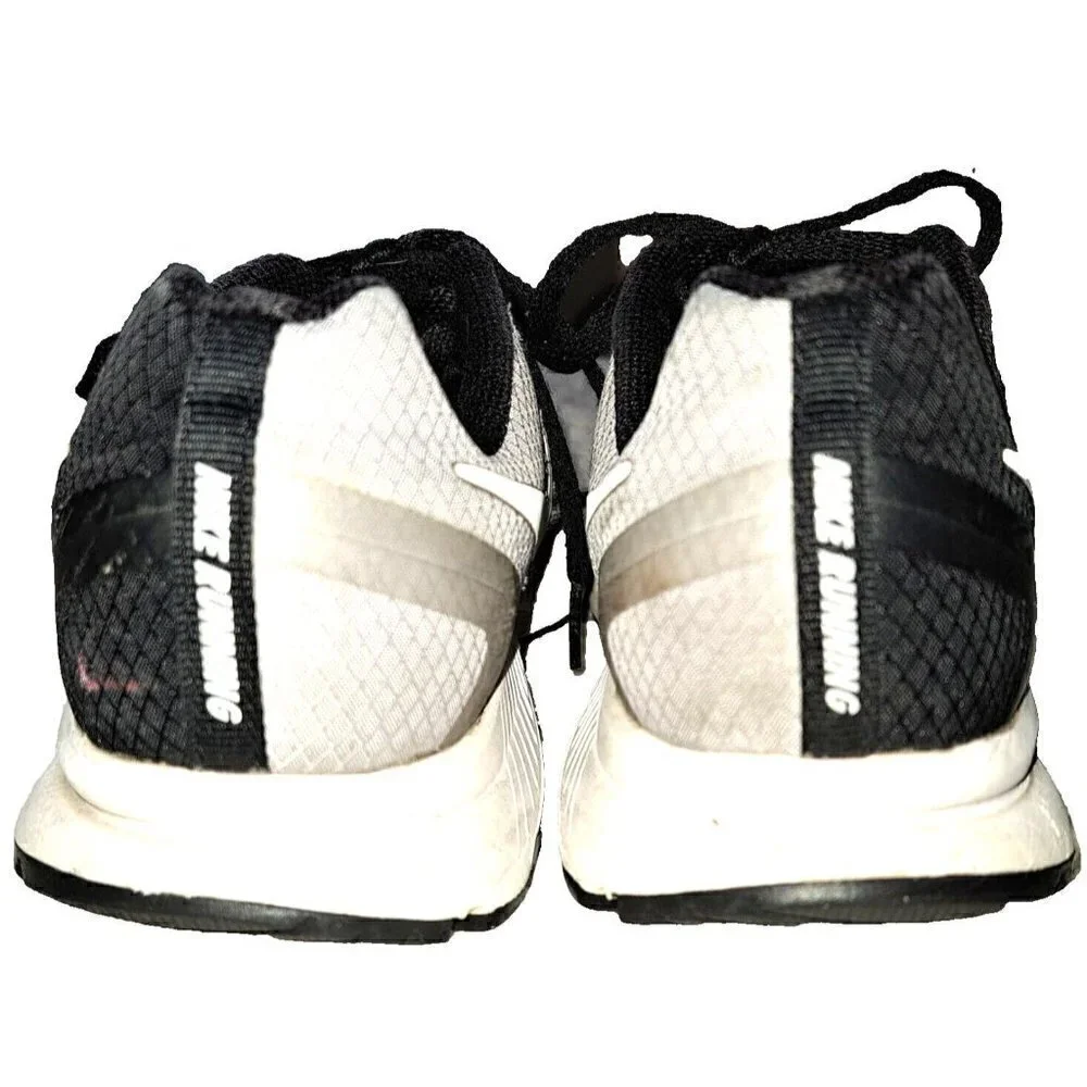 Nike Zoom Span US 7 Black & Gray Lace up Low Top Sneakers